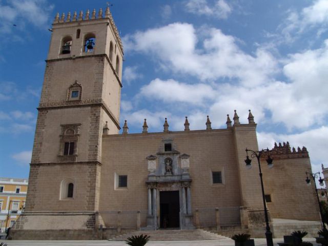 Fachada de la Catedral de Badajoz