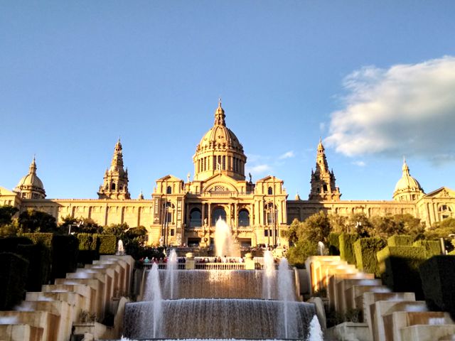 Fuente Mágica y Museo Arte de Cataluña