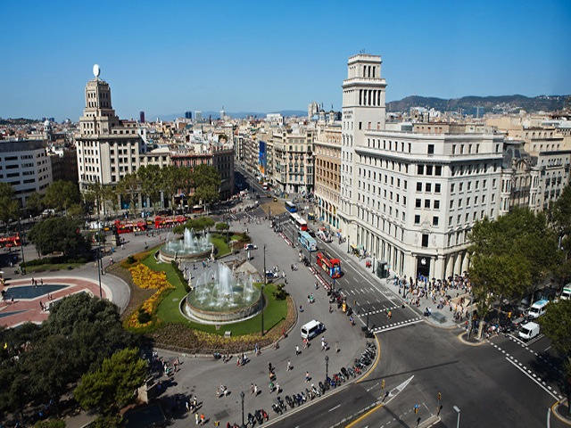 Barcelona - Plaza Catalunya