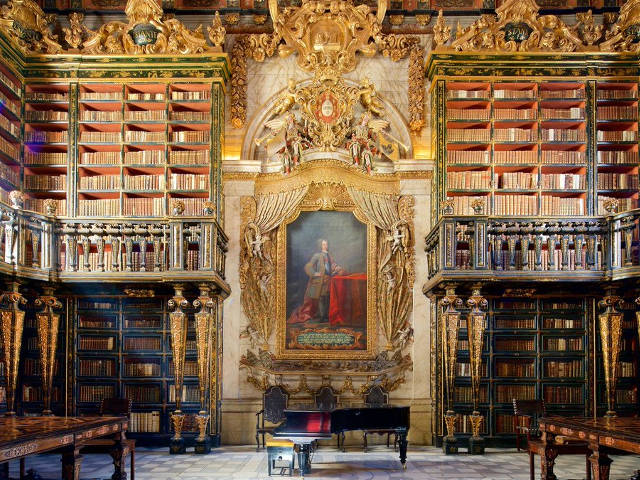 Coimbra - Universidad - Biblioteca Joanina