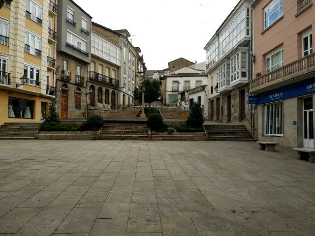 Galicia - Monforte de Lemos - Plaza España