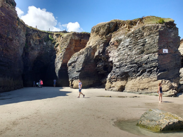 Galicia - Playa Catedrales - Rocas