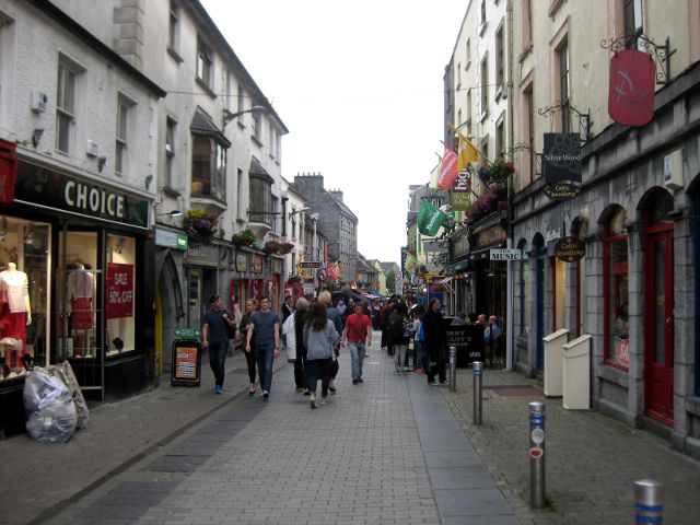 Irlanda - Galway - Shop Street