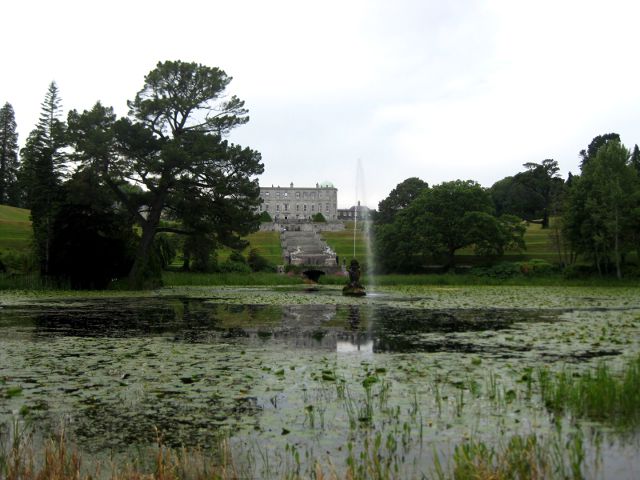 Irlanda - Powerscourt House - Fuente del Tritón