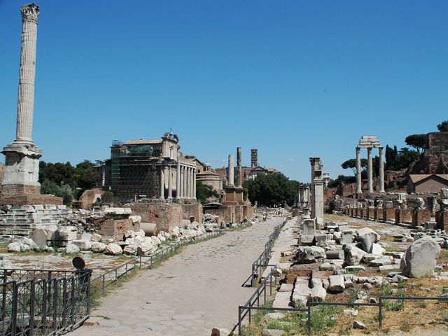 Roma - Foro Romano - Via Sacra