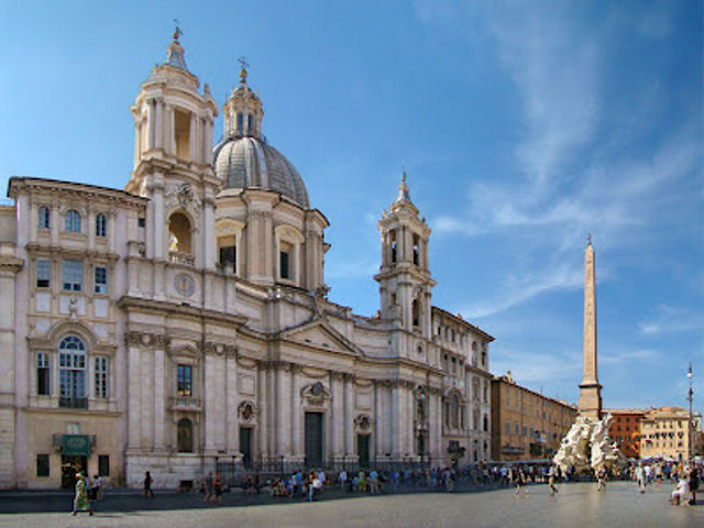 Roma - Piazza Navona - Santa Agnese in Agone