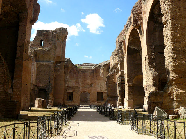 Roma - Termas de Caracalla - Interior