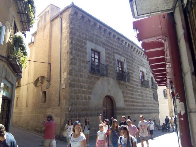 visitar Segovia en un día - Casa de los Picos